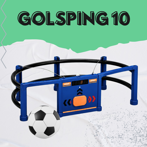 INTERACTIVE GOAL WITH CIRCULAR TRACK AND SCOREBOARD
